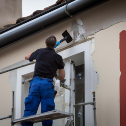 Peinture façade : modernisez l'aspect de votre façade avec une nouvelle couleur Ploemeur